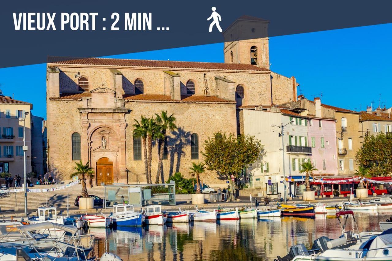 Ferienwohnung Sunny Duplex 4Pers 50M2 A 2Mn A Pieds Du Vieux Port La Ciotat Exterior foto